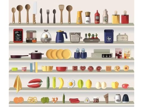 KUCHNIA INTERAKTYWNA DLA DZIECI KRAN Z WODĄ PARA DŹWIĘKI AKCESORIA 104 EL.