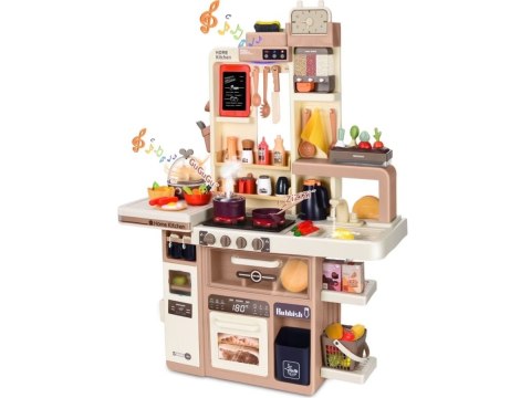 KUCHNIA INTERAKTYWNA DLA DZIECI KRAN Z WODĄ PARA DŹWIĘKI AKCESORIA 104 EL.