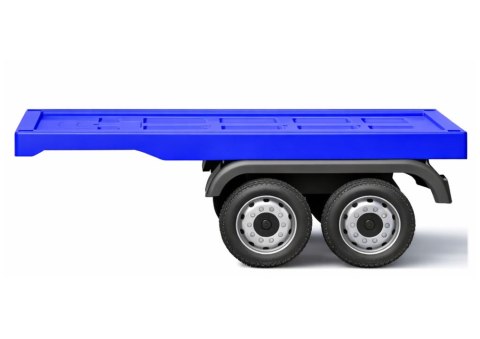 NACZEPA PRZYCZEPA DO CIĘŻARÓWKI HL358 MERCEDES ACTROS SCANIA NA AKUMULATOR NIEBIESKA