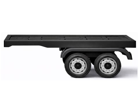 NACZEPA PRZYCZEPA DO CIĘŻARÓWKI HL358 SCANIA MERCEDES ACTROS NA AKUMULATOR CZARNA