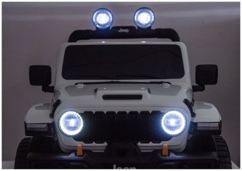 AUTO NA AKUMULATOR DLA DZIECKA JEEP WRANGLER RUBICON 4X200W 24V EVA PILOT