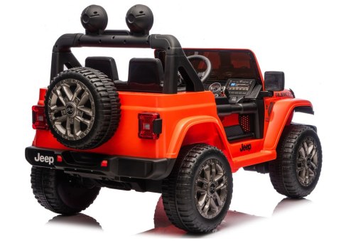 AUTO NA AKUMULATOR DLA DZIECKA JEEP WRANGLER RUBICON 4X200W 24V EVA PILOT