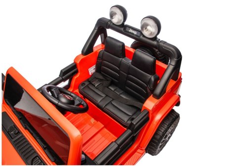 AUTO NA AKUMULATOR DLA DZIECKA JEEP WRANGLER RUBICON 4X200W 24V EVA PILOT