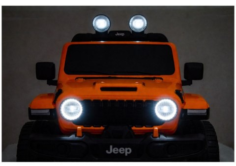 AUTO NA AKUMULATOR DLA DZIECKA JEEP WRANGLER RUBICON 4X200W 24V EVA PILOT