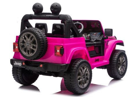 AUTO NA AKUMULATOR DLA DZIECKA JEEP WRANGLER RUBICON 4X200W 24V EVA PILOT