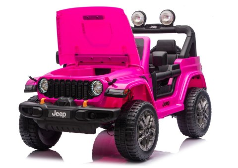 AUTO NA AKUMULATOR DLA DZIECKA JEEP WRANGLER RUBICON 4X200W 24V EVA PILOT