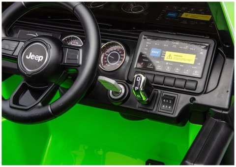 AUTO NA AKUMULATOR DLA DZIECKA JEEP WRANGLER RUBICON 4X200W 24V EVA PILOT