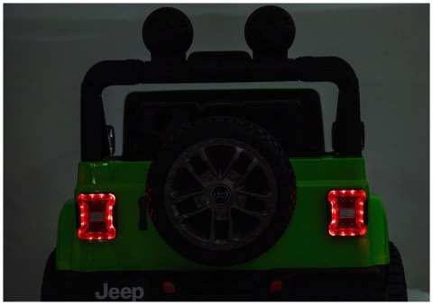 AUTO NA AKUMULATOR DLA DZIECKA JEEP WRANGLER RUBICON 4X200W 24V EVA PILOT