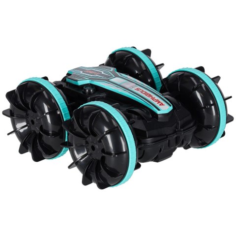 SAMOCHÓD ZDALNIE STEROWANY GESTAMI AMFIBIA 4X4 360 PŁYWA AKUMULATOR 2.4GHZ