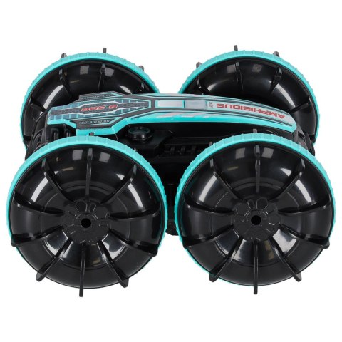 SAMOCHÓD ZDALNIE STEROWANY GESTAMI AMFIBIA 4X4 360 PŁYWA AKUMULATOR 2.4GHZ