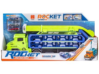 TRANSPORTER TIR WYRZUTNIA ZESTAW 3 AUTEK TOR SAMOCHODOWY NAPĘD CIĘŻARÓWKA