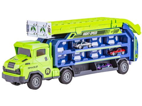 TRANSPORTER TIR WYRZUTNIA ZESTAW 3 AUTEK TOR SAMOCHODOWY NAPĘD CIĘŻARÓWKA