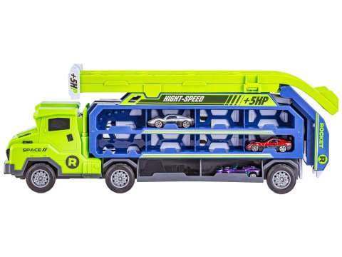 TRANSPORTER TIR WYRZUTNIA ZESTAW 3 AUTEK TOR SAMOCHODOWY NAPĘD CIĘŻARÓWKA