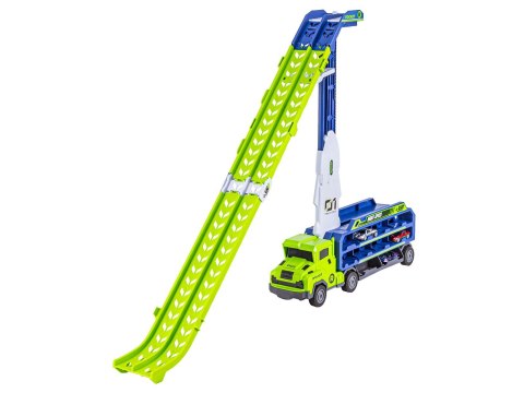 TRANSPORTER TIR WYRZUTNIA ZESTAW 3 AUTEK TOR SAMOCHODOWY NAPĘD CIĘŻARÓWKA