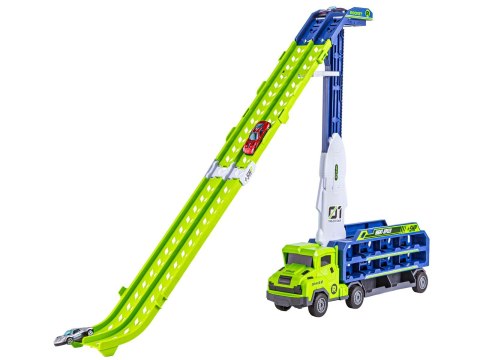 TRANSPORTER TIR WYRZUTNIA ZESTAW 3 AUTEK TOR SAMOCHODOWY NAPĘD CIĘŻARÓWKA