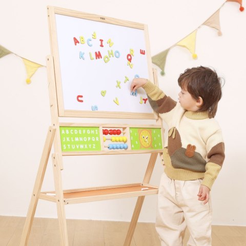 VIGA Duża Tablica Edukacyjna 2w1