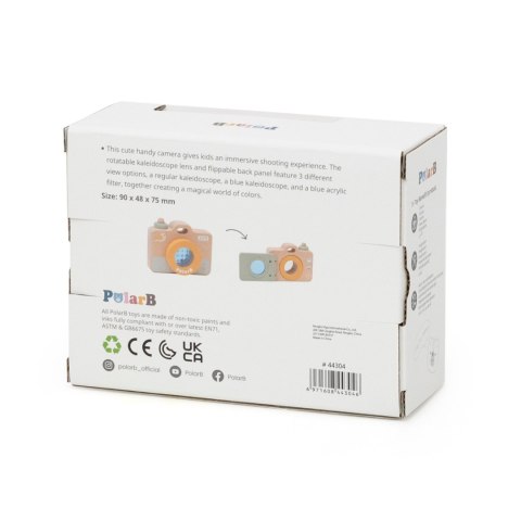 VIGA Mój Pierwszy Drewniany Aparat dla Dzieci Kalejdoskop