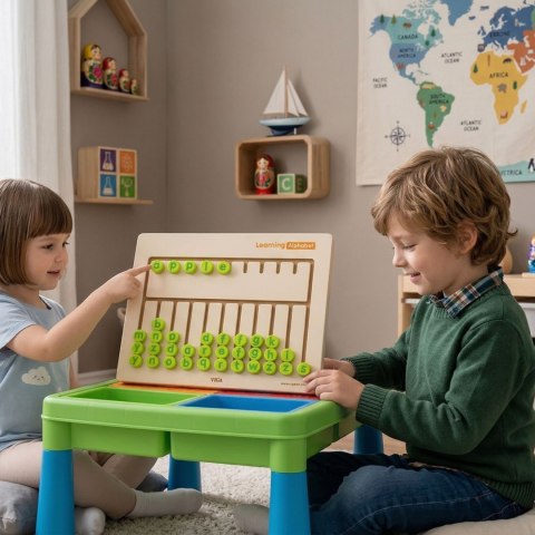 Viga Toys Tablica Sensoryczna Nauka Alfabetu