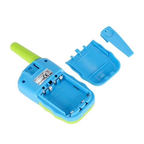 KRÓTKOFALÓWKI WALKIE TALKIE DLA DZIECI ZESTAW 2 SZTUKI ZASIĘG 3KM ŁOKI TOKI