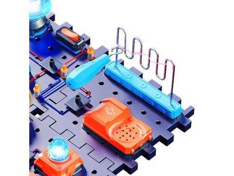 ZESTAW DOŚWIADCZALNY NAUKOWY SYGNALIZACJA ŚWIETLNA WIATRAK MAŁY ELEKTRONIK