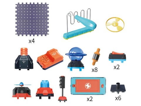 ZESTAW DOŚWIADCZALNY NAUKOWY SYGNALIZACJA ŚWIETLNA WIATRAK MAŁY ELEKTRONIK