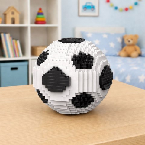 Zestaw Kreatywny Klocki Konstrukcyjne 3D Piłka Nożna 864 el.