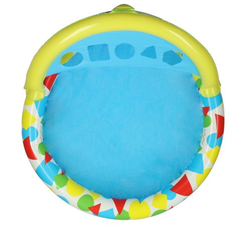 BASEN BORDZIK Z PODUSZKĄ SORTEREM 120CM BAŃKA WODNA DLA MALUCHA BESTWAY