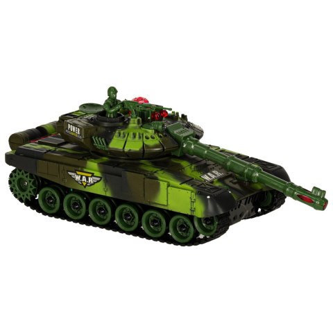CZOŁG ZDALNIE STEROWANY RC WAR TANK 9993 ŚWIATŁA DŹWIĘKI PILOT 2.4GHz AKUMULATOR