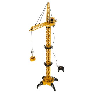DUŻY DŹWIG ŻURAW ZDALNIE STEROWANY 128CM DO ZBUDOWANIA ŚWIATŁA DŹWIĘKI PILOT