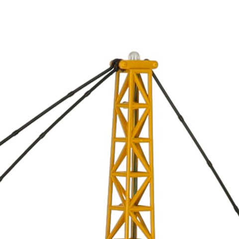 DUŻY DŹWIG ŻURAW ZDALNIE STEROWANY 128CM DO ZBUDOWANIA ŚWIATŁA DŹWIĘKI PILOT