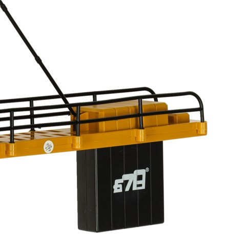 DUŻY DŹWIG ŻURAW ZDALNIE STEROWANY 128CM DO ZBUDOWANIA ŚWIATŁA DŹWIĘKI PILOT