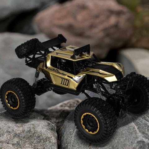 DUŻY SAMOCHÓD ZDALNIE STEROWANY AUTO RC ROCK CRAWLER 1:8 51CM PILOT 2,4GHz