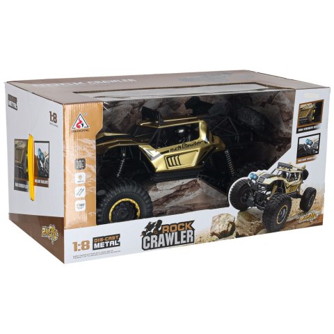 DUŻY SAMOCHÓD ZDALNIE STEROWANY AUTO RC ROCK CRAWLER 1:8 51CM PILOT 2,4GHz
