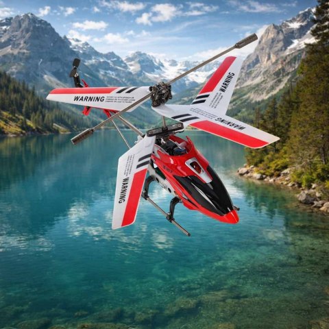 HELIKOPTER LATAJĄCY ZDALNIE STEROWANY RC SYMA S107G ŻYROSKOP LED PILOT AKU
