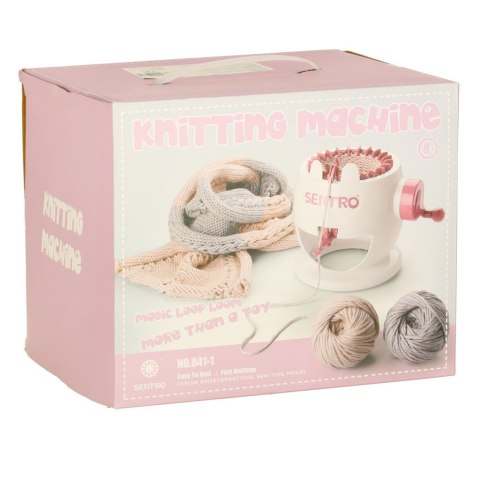 KROSNO MASZYNA DO SZYCIA 22 IGŁY 2 MOTKI RĘKODZIEŁO DZIEWIARSKIE DLA DZIECI