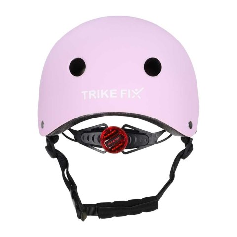 KASK ROWEROWY DZIECIĘCY TRIKE FIX DLA DZIECI REGULOWANY M 55-58CM LED FIOLETOWY