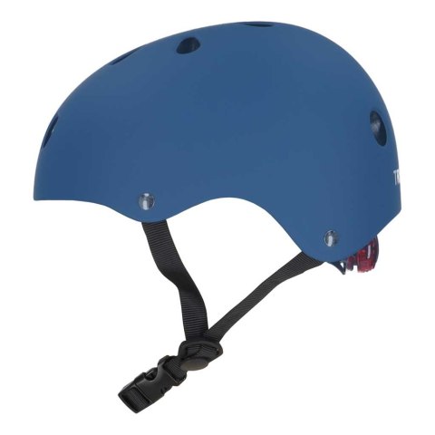 KASK ROWEROWY DZIECIĘCY TRIKE FIX DLA DZIECI REGULOWANY M 55-58CM LED GRANATOWY