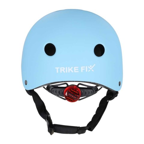 KASK ROWEROWY DZIECIĘCY TRIKE FIX DLA DZIECI REGULOWANY M 55-58CM LED NIEBIESKI