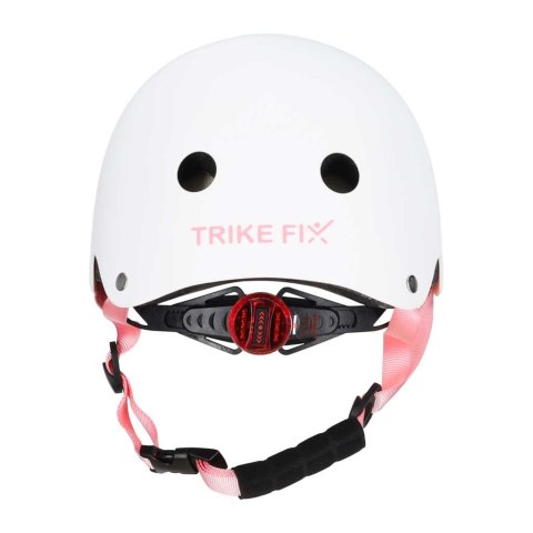 KASK ROWEROWY DZIECIĘCY TRIKE FIX DLA DZIECI REGULOWANY S 48-54CM LED BIAŁY