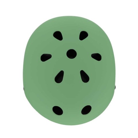 KASK ROWEROWY DZIECIĘCY TRIKE FIX DLA DZIECI REGULOWANY S 48-54CM LED ZIELONY CIEMNY