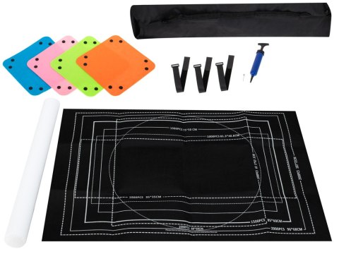 MATA PLANSZA DO UKŁADANIA PUZZLI OD 500 DO 2000 EL. TUBA POMPOWANA POMPKA