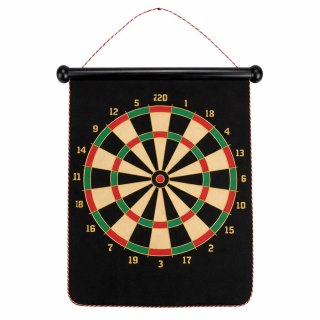 DARTY RZUTKI MAGNETYCZNE TARCZA DWUSTRONNA GRA ZRĘCZNOŚCIOWA ZESTAW TUBA