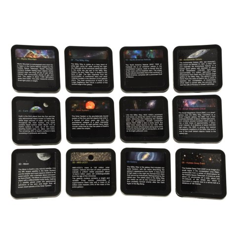 PROJEKTOR GWIAZD LAMPKA NOCNA PLANETARIUM LED USB TIMER 12 DYSKÓW 360STOPNI