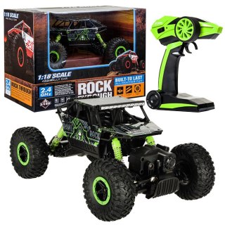 SAMOCHÓD ZDALNIE STEROWANY AUTO RC ROCK CRAWLER 1:18 4X4 PILOT 2.4G AKUMULATOR
