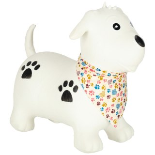 SKOCZEK GUMOWY POMPOWANY PIESEK DO SKAKANIA DLA DZIECI DO 25KG POMPKA