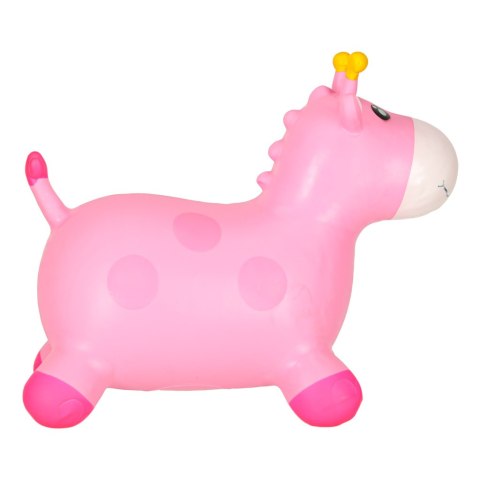 SKOCZEK GUMOWY POMPOWANY ŻYRAFA DO SKAKANIA DLA DZIECI DO 25KG POMPKA