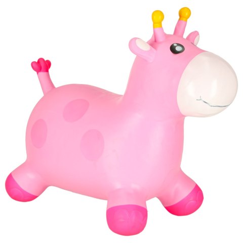 SKOCZEK GUMOWY POMPOWANY ŻYRAFA DO SKAKANIA DLA DZIECI DO 25KG POMPKA