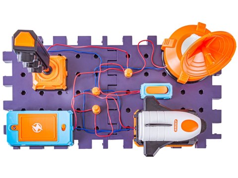 ZESTAW DOŚWIADCZALNY NAUKOWY SYGNALIZACJA ŚWIETLNA RAKIETA MAŁY ELEKTRONIK