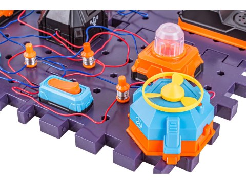 ZESTAW DOŚWIADCZALNY NAUKOWY SYGNALIZACJA ŚWIETLNA WIATRAK MAŁY ELEKTRONIK