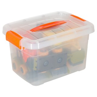 ZESTAW KONSTRUKCYJNY FARMA POJAZDY DO ROZKRĘCANIA ZWIERZĘTA ZAGRODA WKRĘTARKA